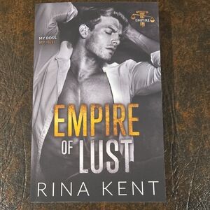 Empire of Lust Book OOP Paperback - Rina Kent